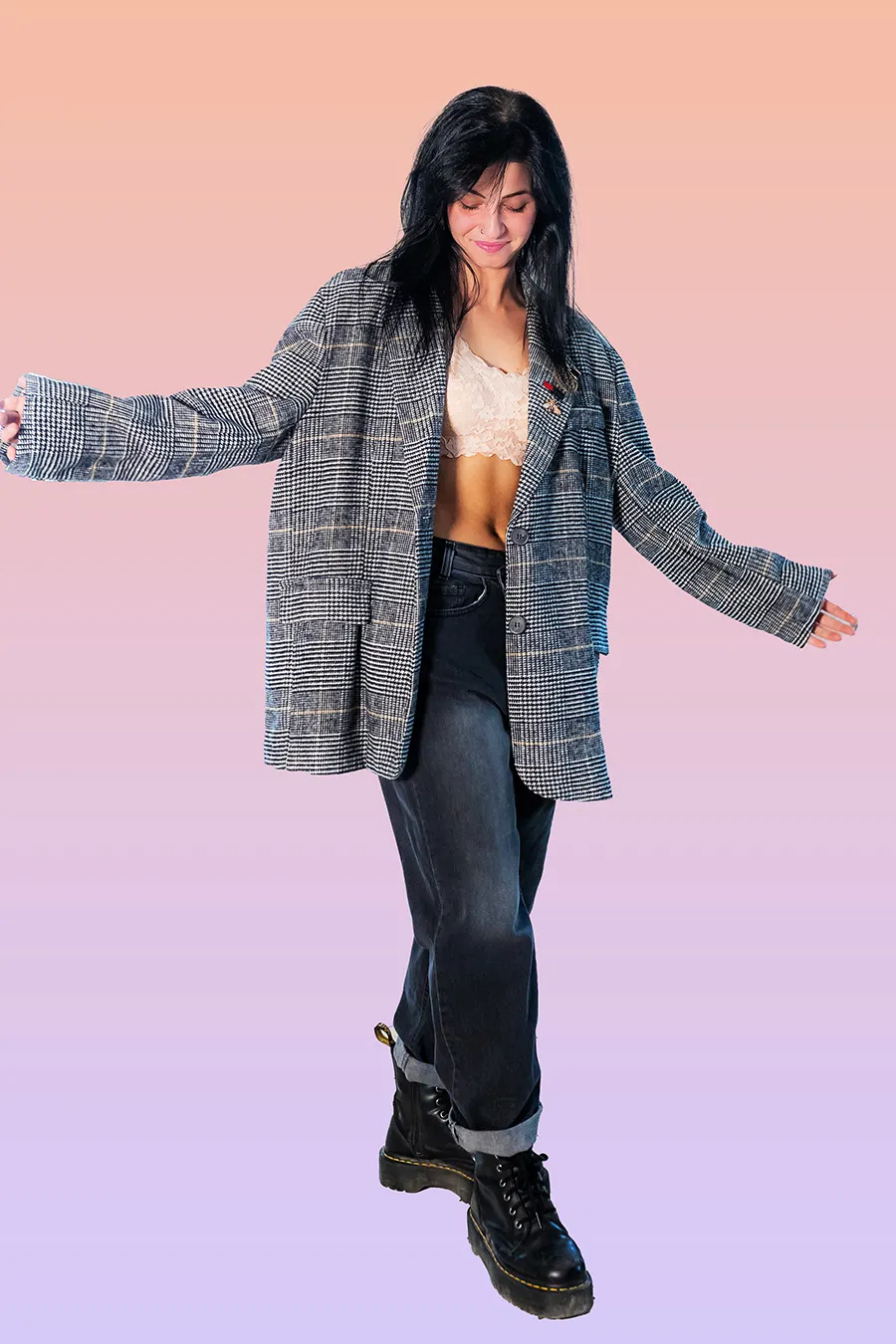 giacca donna oversize moderna