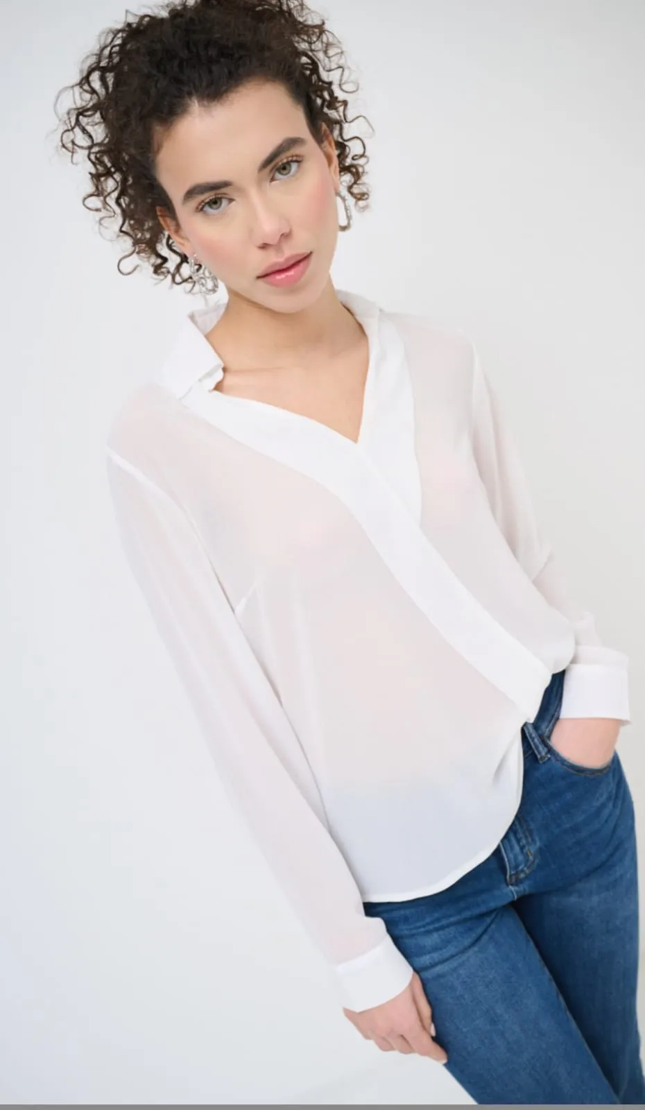 Camicia Kikisix in georgette