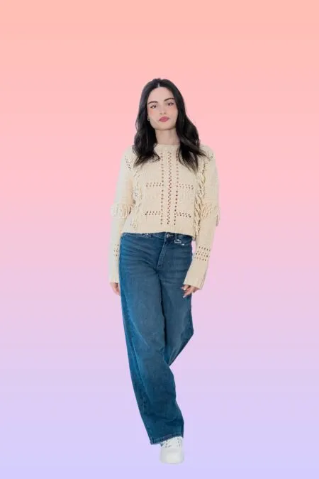 Maglia ONLY con frange