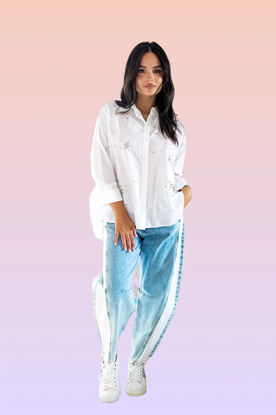 CAMICIA STRASS ONLY - immagine 3