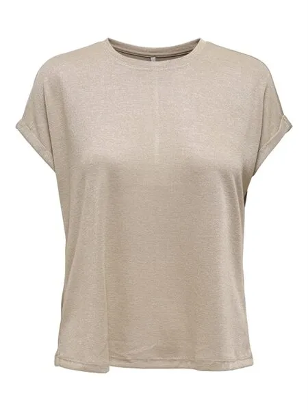 Maglia in lurex Only a mezze maniche con un design elegante