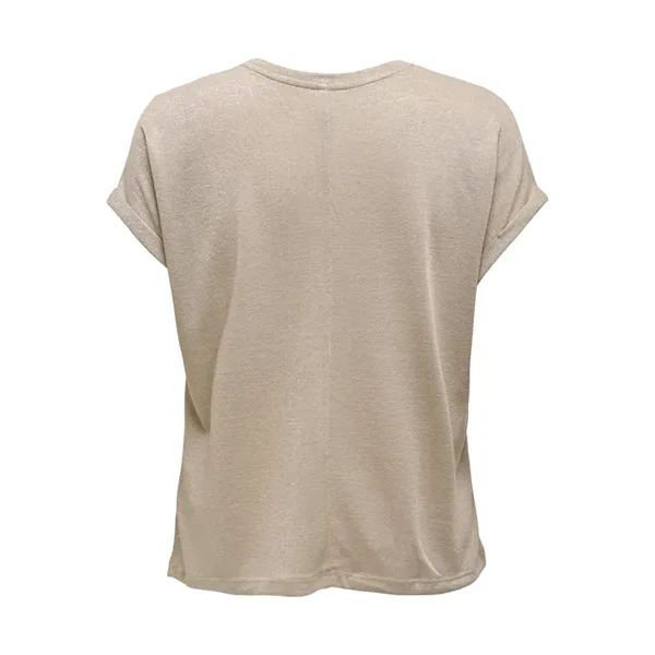 Maglia Only in lurex a mezze maniche con un design elegante