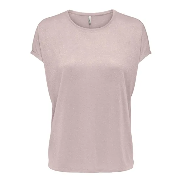 Maglia Only in lurex a mezze maniche con un design elegante
