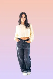 maglioncino crop ONLY