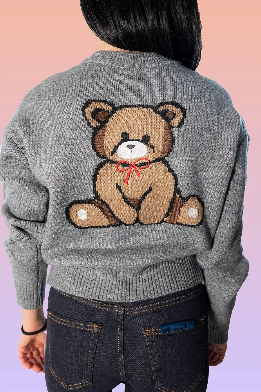 cardigan con teddy