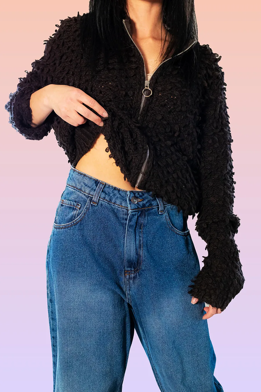 jeans modello balloon Kikisix