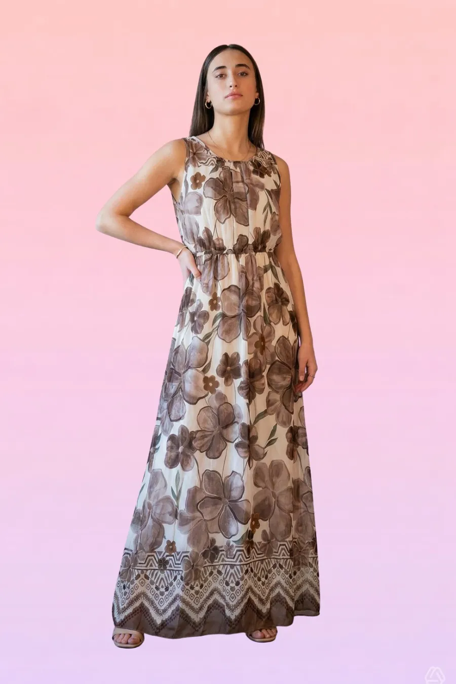 VESTITO LUNGO FIORI - immagine 2