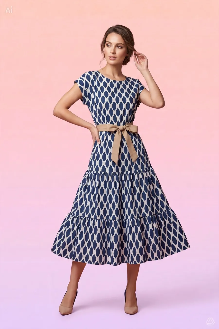VESTITO CON MEZZZA MANICA